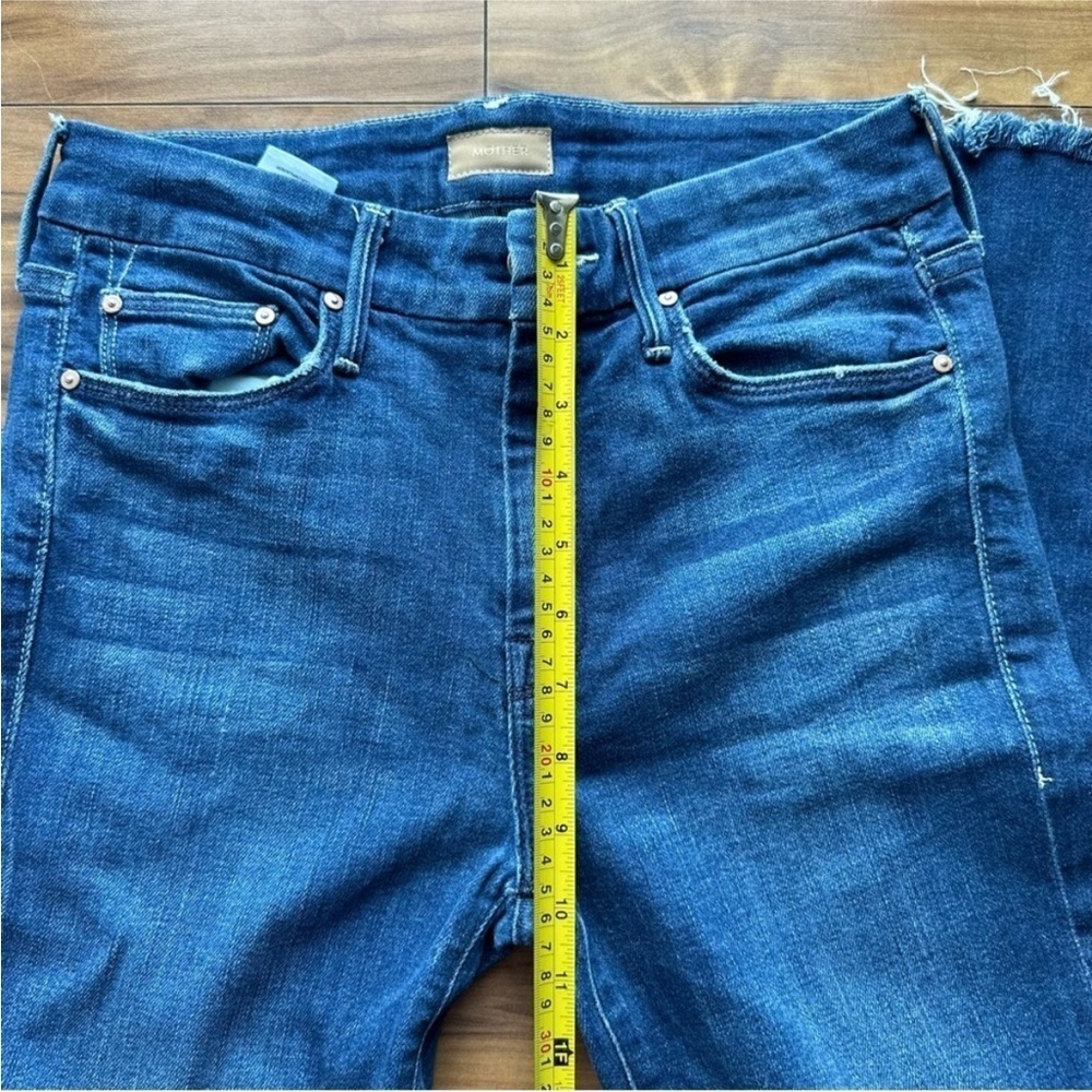 Mother the looker ankle gray skinny jeans 26 - Picture 5 of 12